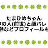 たまひめちゃんの中の人(前世)と顔バレ！年齢などプロフィールも！