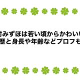 梅村みずほは若い頃からかわいい！経歴と身長や年齢などプロフも！
